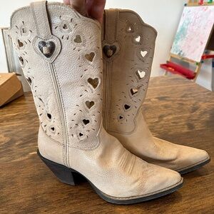 Leather Boots- Durango Crush Heart Boots